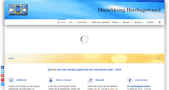 Desktop Screenshot of muziekkring.nl